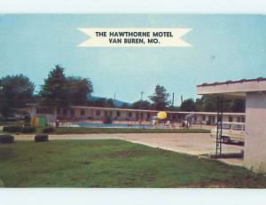 Pre-1980 HAWTHORNE MOTEL Van Buren Missouri MO M5303