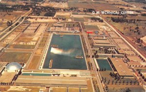 Warren, MI Michigan GM~GENERAL MOTORS TECHNICAL CENTER Aerial View 1961 Postcard