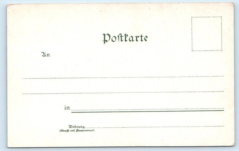 WIESBADEN Germany - Nerothal und Neroberg UDB Postcard