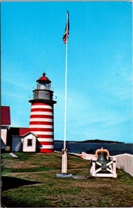 Lighthouses West Quoddy Head Lighthouse Bay Of Fundy Maine