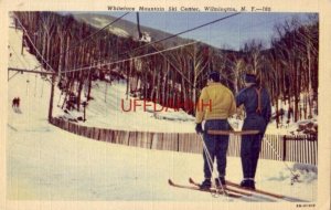 WHITEFACE MOUNTAIN SKI CENTER, WILMINGTON, NY T-bar lift terminal 1951 Marble Mt