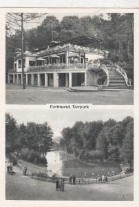 BF19107 tierpark  dortmund germany front/back image