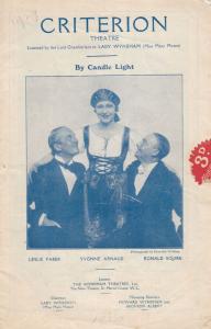 Ronald Squire of Around The World In Eighty Days Old Criterion Theatre Programme