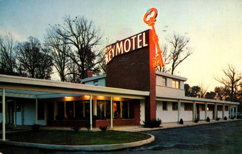 Virginia Alexandria The Key Motel 1954