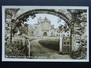 Cumbia Brampton LANERCOST PRIORY The Gateway - Old RP Postcard by Richard Howe