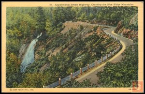 Appalachian Scenic highway, Crossing the Blue Ridge Mountains