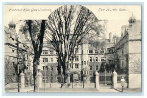 c1905 Vanderbilt Hall Yale University New Haven Connecticut Rotograph Postcard