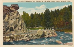 Denver Mountain Parks CO, Colorado - Bear Creek Canon at Evergreen Corner