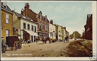 suffolk, NEWMARKET, High Street (1910s)