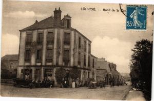 CPA AK LOCMINE. - Hotel de la gare (193051)