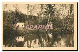 Postcard Old Dinan Manoir de la Conninais A corner of the breeding ducks