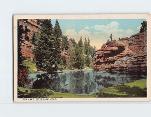 Postcard Gem Lake, Estes Park, Colorado