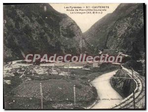 Old Postcard Cauterets Route De Pierrefitte the limaon