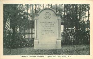 Albertype Grave Roosevelt 1920s Oyster Bay Long Island New York Snouder's 8908