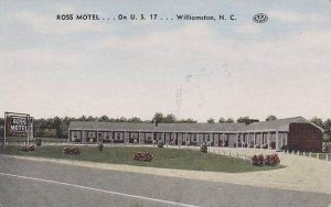 North Carolina Williamston Ross Motel