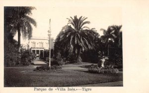 Tigre Argentina? Villa Ines Parque Building and Light Real Photo PC AA46960