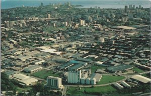 Panama Aerial View of Panama City Vintage Postcard C211