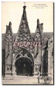 Postcard Old Bridge Cross The Portal of Our Lady of Roscudon