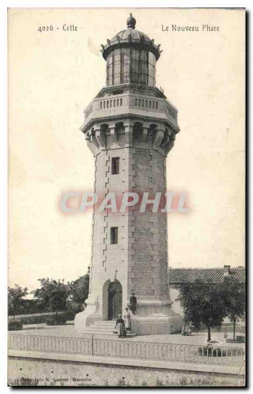 Old Postcard The New Lighthouse