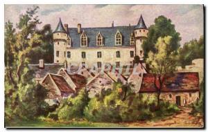 Postcard Old Chateau of Montresor