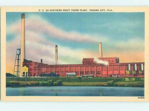 Unused Linen FACTORY SCENE Panama City Florida FL c6789