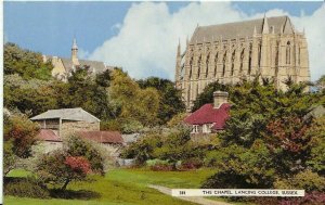Sussex Postcard - The Chapel - Lancing College  U951