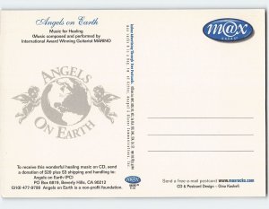 Postcard Angels on Earth