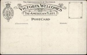 Scheme of State Settlement Victoria Clerk's Home c1910 Postcard