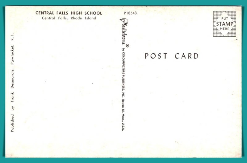 Rhode Island, Central Falls - High School  - [RI-183]