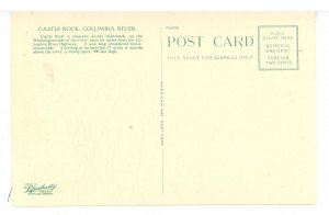 OR - Columbia River Highway. Castle rock