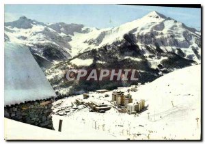 Postcard Modern Orcieres Merlette General view and Massif Autanes