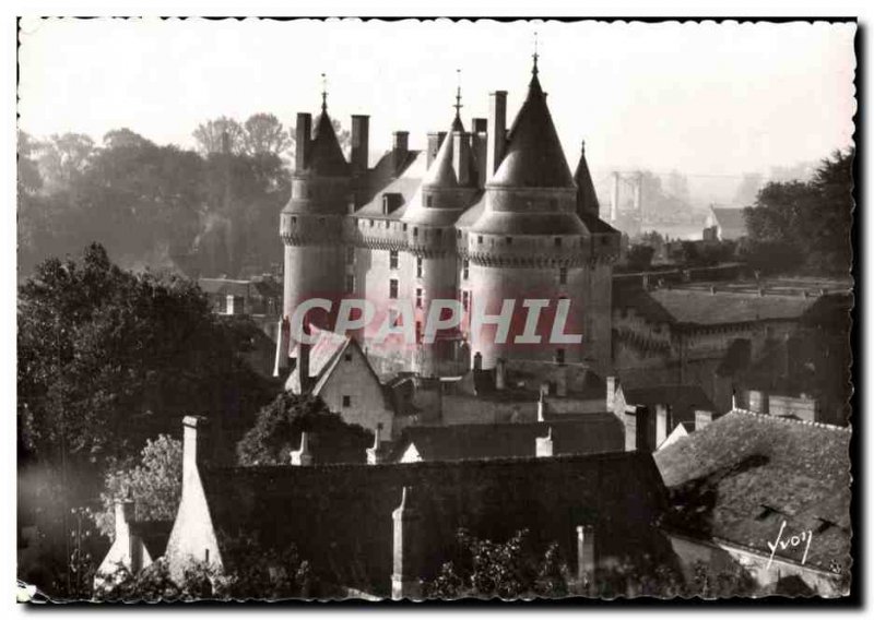 Old Postcard Langeais Facade North Castle