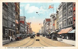 Hamilton Street, West from Square Allentown, Pennsylvania PA s 