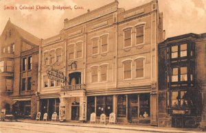 Bridgeport Connecticut Smith's Colonial Theatre Vintage Postcard AA16630