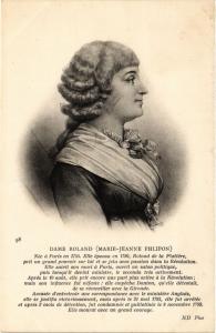 CPA politique Dame Roland (303212)