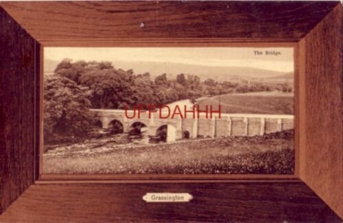 ENGLAND. 1908 THE BRIDGE, GRASSINGTON West End Series 