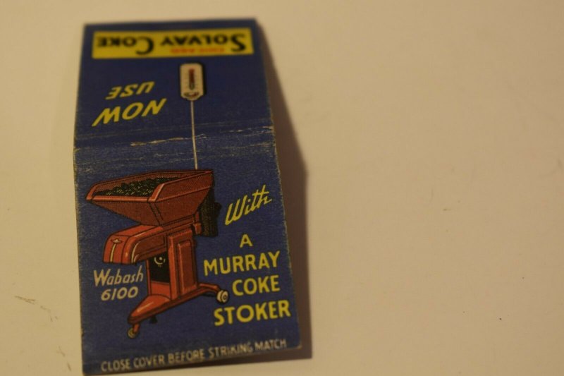 Now Use Chicago Solway Coke 20 Strike Matchbook Cover