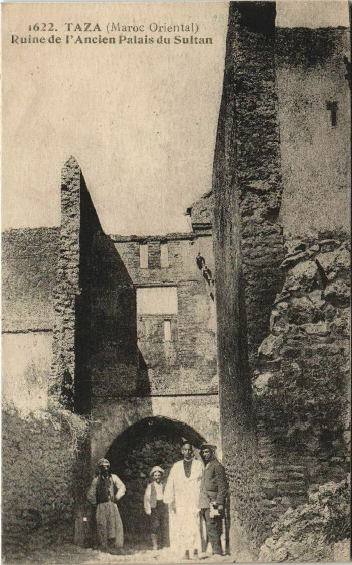 Carte Postale Ancienne Maroc - Rabat, Palais Du Sultan, Illustrateur (années 1900)