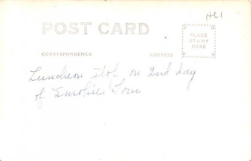 Topoco Lodge Topoco, North Carolina NC Postcard