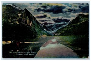 1908 Canadian Pacific Railway Lake Louise Laggan Alberta Canada Postcard