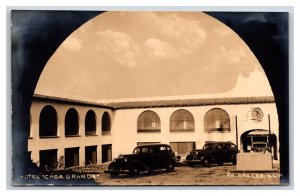 RPPC Hotel Casa Grande Ciudad Valles San Luis Potosí Mexico UNP Postcard H21