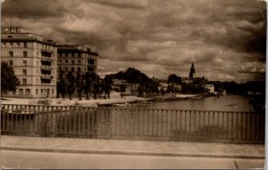 Postcard Finland Turku Abo Aura River Waterfront City View