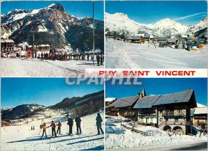 Modern Postcard Puy Saint Vincent (Hautes Alpes) Altitude 1400m