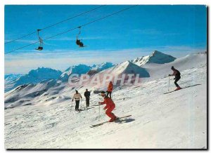 Modern Postcard In der von Weissen Arena Flims Laax