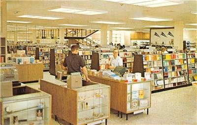 BYU Bookstore Provo, UT Brigham Young University c1960s Mormon Vintage Postcard