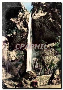 Postcard Modern Gorges du Loup La Grande Cascade Courmes