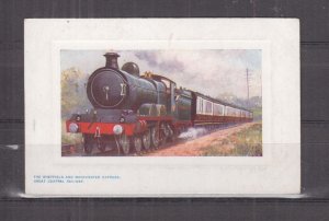 GREAT BRITAIN, SHEFFIELD & MANCHESTER EXPRESS, GCR, c1920 Oilette ppc., unused.