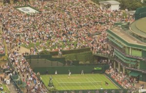 38,500 Spectators At Wimbledon Tennis Championships Postcard