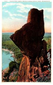 Wisconsin  Tomahawk Rock , Devil's lake State Park