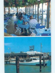 Unused 1980's MARINA DECK RESTAURANT Ocean City Maryland MD F7672@